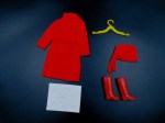 RED FOR RAIN OUTFIT BK
